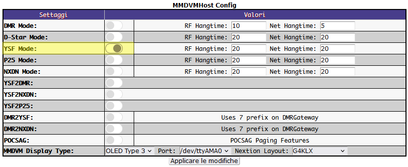 YSF 70707 MMDVHOST Config